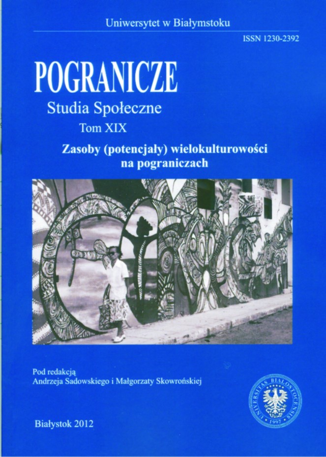 Pogranicze. Studia Społeczne