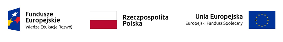 Fundusze Europejskie, Rzeczpospolita Polska, Unia Europejska - logotyp