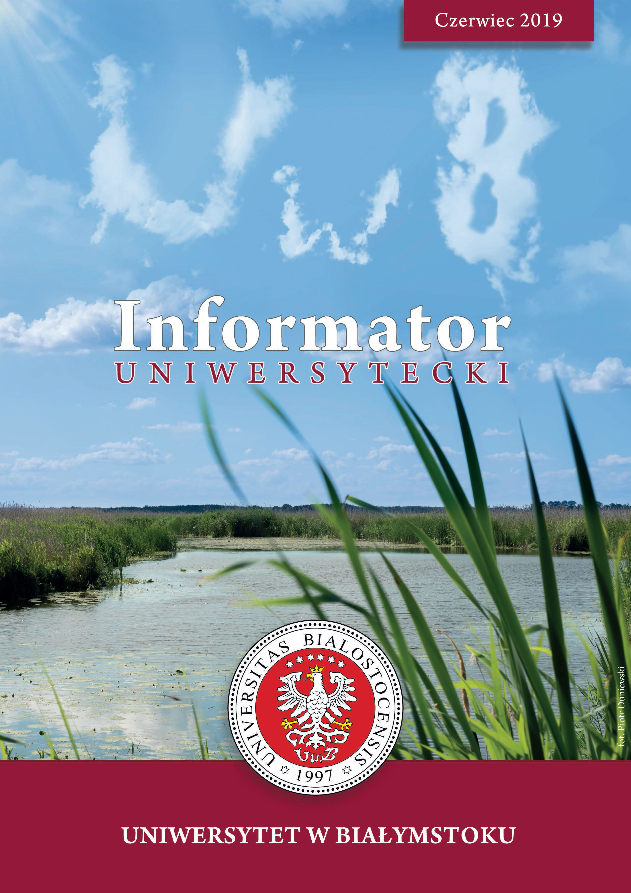 Informator uniwersytecki 2019 - okładka