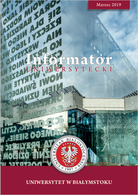 Informator uniwersytecki 2019 - okładka