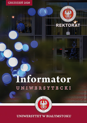 Informator uniwersytecki 2020 - okładka