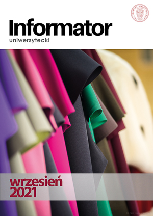 Informator uniwersytecki 2021 - okładka