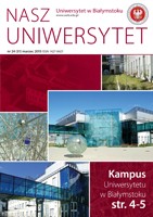 Nasz Uniwersytet - okładka