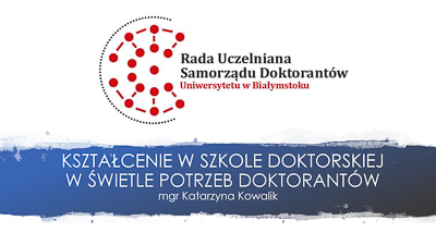 Kształcenie w szkole doktorskiej w świetle potrzeb doktorantów - grafika