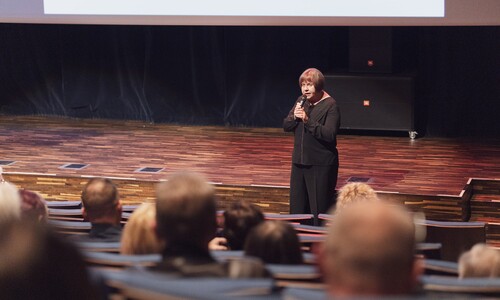 Prof. Krzysztof Zanussi na Uniwersytecie w Białymstoku