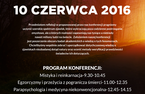 O zjawiskach z pogranicza nauki.
Konferencja na Uniwersytecie w Białymstoku
