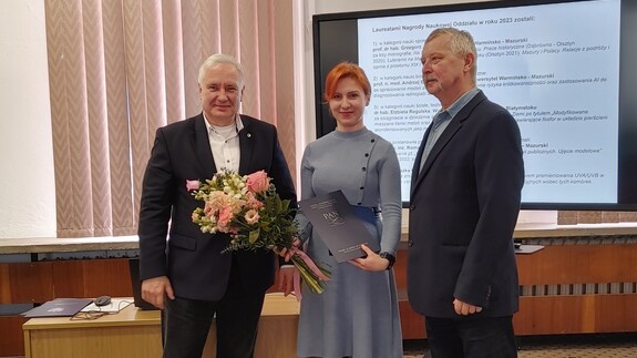 Chemiczka z UwB wśród laureatów Nagrody Naukowej Oddziału PAN w Olsztynie i Białymstoku