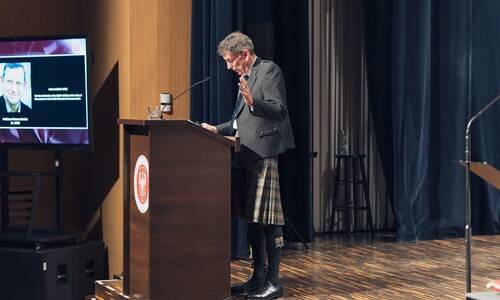 Uroczystość nadania tytułu doktora honoris causa Uniwersytetu w Białymstoku Robertowi I. Frostowi