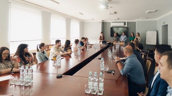 spotkanie podsumowujące akcję Studiuj z UwB i targi edukacyjne