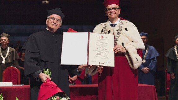 Prof. Tadeusz Andrzej Pilch doktorem honoris causa Uniwersytetu w Białymstoku