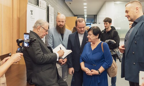 Prof. Krzysztof Zanussi na Uniwersytecie w Białymstoku