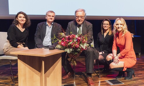 Prof. Krzysztof Zanussi na Uniwersytecie w Białymstoku