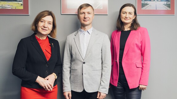 prof. Izabela Święcicka, prof. Viktor Koval, dr Edyta Sidorczuk-Pietraszko