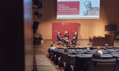 Prof. Krzysztof Zanussi na Uniwersytecie w Białymstoku