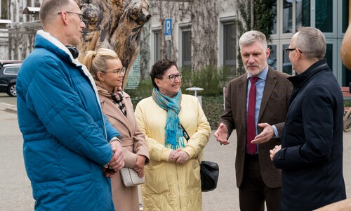 wernisaż wystawy w kampusie UwB