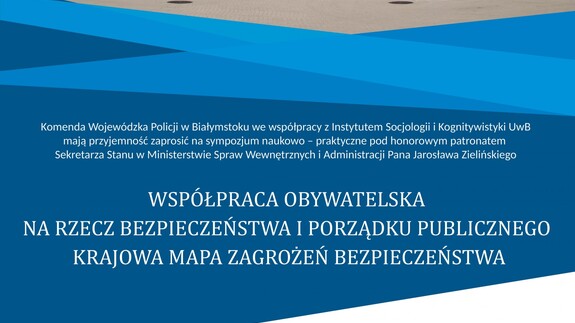 O Krajowej Mapie Zagrożeń Bezpieczeństwa