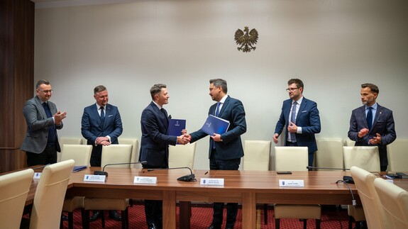 Rafał Rudnicki, prof. UwB Artur Olechno, prof. Mariusz Popławski i prof. Marcin Wiącek, Jacek Brzozowski