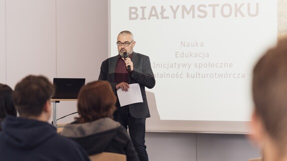 konferencja w bibliotece uniwersyteckiej