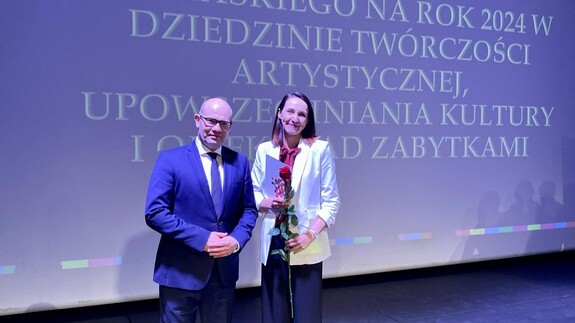 Agnieszka Panas i Artur Kosicki