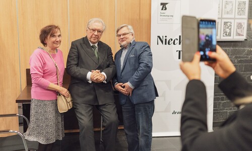 Prof. Krzysztof Zanussi na Uniwersytecie w Białymstoku