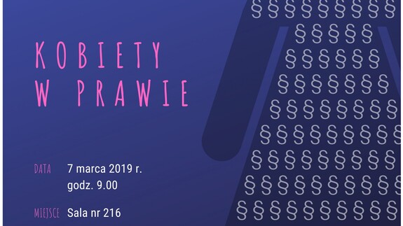 Konferencja naukowa „Kobiety w prawie”