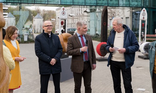 prof. Robert Ciborowski, prof. UwB Krzysztof Korotkich, Stanisław Ostaszewski