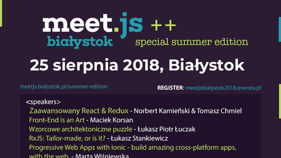 meet.js Special Summer Edition 2018